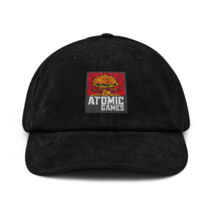 Casquette en velours côtelé